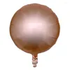 Party Decoration 5 Pcs 18 Inch Rose Gold Star Metallic Balloon Wedding Decor Birthday Metal Heart Round Helium Air Baloon