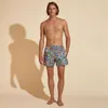 Vilebre Pantaloncini da uomo Bermuda Pantaloncini Boardshorts UOMO SWIM SHORTS TORTUES MULTICOLORES Trunks Uomo Surfwear Bermuda Beach Short Turtles Estate 89822