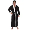 Mens Sleepwear Men Bathrobe vinter förlängda P sjal badrock hemkläder långärmad kappa badjas 35 droppleveranskläder underwe otgn2