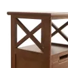 Bectsbeff 30 بوصة (حوالي 76.2 سم) طاولة متطورة ، وشيس أرضية الحمام مجمعة بالكامل ورفوف التخزين ، لا حاجة لتجميع طاولة السرير