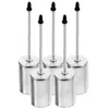 Candle Holders 5 szt. Uchwyt przy świeca baza stożka zabezpieczająca festiwal metalowy festiwal wkładki Spike Puchar