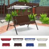 Netten Swing Top Regenhoes Vervanging Outdoor Patio Park Schommelstoel Stofhoezen Waterdichte beschermhoes Alleen stoffen set