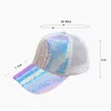 Ballkappen 2024 Sommer Damen Strass Baseball für Frauen UV-Schutz Pailletten Cap Snapback Weibliche Visierknochen