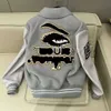 Baseball Jacket mens cardigan coat designer jacket 1v embroidered sweatshirt oversize varsity jackets men women baseball uniform