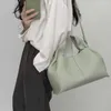 Handbag Online Wholesale Retail New French Niche Lunch Box Bag Fashionable and Versatile Solid Color Handheld Single Shoulder Crossbody Womens