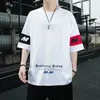 メンズトラックスーツパンツセットスウェットシャツTシャツマンアルファベット服スウェットパンツスポーツスーツホワイトトップクールなトラックスーツ2024トレンドポリエステル