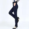 Jeans pour femmes Nouveau Y2K Automne Plus Taille Pantalon Femme Mode Solide Couleur Serrée Taille Haute Élastique Pantalon Pour Homme Ensemble Femme VêtementsL2403
