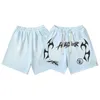 Shorts maschile Hellstar Mens Designer Shorts Cotton Studios Pants X4 Ins High Street Women's Pants