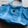 Couvre l'indigo plante bleue teinte brésilienne jiujitsu tissu épaule sac fourre-tout bjj sac à dos piste