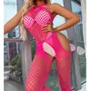 Set sexy Lingerie erotica calda Abiti sexy Babydoll a rete a rete Donna Body trasparente sexy Lingerie erotica Calzini per il corpo Plus Size 24322