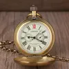 Vintage Retro Copper Watch Mężczyzn STOP LONDY MECHANICZNY ZETWARZY Z MEATELNYM SIEKT SIEMPUNK ROMAN268Q