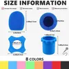 Microphones Handheld Microphone Protection Silicone Ring Anti Rolling Bottom Rod Sleeve Holder Covers Foam