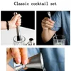Bar Tools Cocktail Shaker 400 ml Glass Transparent Cup Mixing Wine Glass Party Bar Bartender Hand Cocktail Rostfritt Steel Bartender Tools 240322