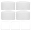 Sacs d'extérieur 6 pcs Raquette de tennis Bague d'étanchéité Surgrips Bande de silicone Anneaux compacts Fournitures de gel de silice Protecteur pratique