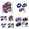 Band Rings 25Pcs Color Mix Serenity Prayer Stainless Steel Cross Men Women Fashion Wholesale Relius Jesus Jewelry Lots Drop D Dhgarden Dhbql