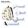 Backpack Laptop Unique Construction Tractors School Bag Durable Student Boy Girl Travel