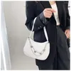 Tasche Mode Frauen PU Leder Kleine Schulter Unterarm Totes Damen Vintage Schmetterling Kette Reine Farbe Zipper Mini Geldbörse Handtasche