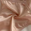 Calcinha feminina sexy renda cetim tanga calças oco para fora cintura baixa briefs roupa interior feminina 2024 chegada drop-