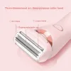 Shavers 2 In 1 Electric Shaver Razors For Women Rechargeable Legs Face Cordless Bikini Trimmer Detachable Head Waterproof Wet/Dry