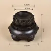 Decorative Plates Candlestick Holder Ball Display Stand Sphere Craft Lotus Resin Base Ornament Bracket For Office Decoration