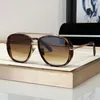 Lunettes de soleil pour hommes Femmes Summer SRC 008M Fashion Designer Fashion Style de loisirs Outdoor Anti-Ultraviolet Classic Retro Plate CR39 OVAL FLEUR SIME BOX RÉGLANCE