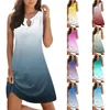 Casual Dresses Suitable Summer For Women Sexy Hollow Out O Neck Sleeveless A Line Vintage Beach Mother Of The Bride Mid Length