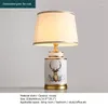 Table Lamps DEBBY Ceramic Brass Desk Light For Home Living Room Dining Bedroom Office