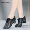 Ayakkabı Kadınlar Parlak Modern Dans Ayakkabıları Gümüş Glitter Balo Salonu Ayakkabı Bayanlar Öğretmen Salsa Tango Bling Ayakkabı Dans Spor ayakkabıları 3.5/5.5cm