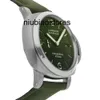 Erkekler Pam Designer Mens Watch Paneraiis Luminor Marine Verde Smeraldo Otomatik Çelik Kayış 1356 Lüks Tam Paslanmaz Çelik Su Geçirmez Kolluzları