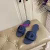 Aloha Sandalias de goma zapatillas para mujeres Nariz de cerdo con zapatillas fuera de la mujer 2024 Summer Instagram Popular de las mismas vacaciones de estilo One Word Bea tiene logotipo hbz0ll