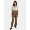 Casual Pants Womens Versatile Slim High-waisted Cropped Suit Pants Draped Feeling Minimalist Style 240307