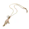 Pendant Necklaces Simulated Pearl Hollowed Necklace Casual Charm Gold Color Short For Women Jewelry