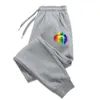Pantalon de survêtement en coton pour femmes, ample, grande taille, taille haute, jogging, bas Hip Hop, pantalon de survêtement décontracté, 240309