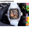 Ys Factory RicharsMill Relógio Movimento de Máquina Integrado Tourbillon Top Clone Designer Watch Richrds Milles Deep Waterproof Mechanical Watch Designer LuxYCFI