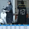 Raincoats Electric 2024 Bicycle Adult Poncho Motorsiklet Car Vehicle Suit Coat Long Battery Rainproof