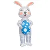 Opblaasbare paashaas Decoraties Easter Rabbit opblaasbaar speelgoed voor feest buiten de huizentuin Decor voor volwassenen