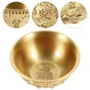 Bowls Treasure Bowl Office Treasures Desktop Cornucopia Ornament Decoration Gold Table