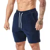 Pantalons pour hommes Shorts de marque abordables Hommes Couleur unie Sport Pantalon de survêtement Casual Court pour