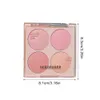 Summer Ice Ream Sweet Cute Blush Palette Naturel Mat Rubor Filles Fraise Lait Blush Contour Palette Coréen Dupes Maquillage 240322