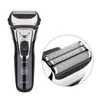 Electric Shavers Youpin Komingdon electric shaver rechargeable beard trimmer mens three eye washable reciprocating shaver 240322