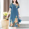 WomenS Dress Fashion Loose 3d Rose Print Long Comfortable You Luxury Evening DresseS Resortwear 2023 240308