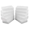 Borrador de esponja blanco de alta densidad para teclado, zapatos multiusos para coche, limpieza de cocina y baño, cepillo para platos de 10x6x2 Cm, 100 Uds.