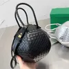 Ler Bag gewebte Ballbeutel Frauen Luxurys Handtaschen Kaninchen Ohrbeutel Maya große Kapazität Kuhspanner lässig Schulter süß