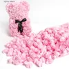 Finto verde floreale 3,5 cm schiuma rosa fiori artificiali decorazioni per la casa decorazione di nozze fiori finti fai da te schiuma orso regalo sposa Carfts ghirlanda accessori Y240322
