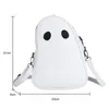 Shoulder Bags Fashion Crossbody Fun Devil Ghost Funny Messenger Pouch PU Leather Small Zipper Travel For Women Girl Shopping