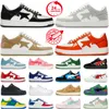 scarpe casual firmate uomo donna piattaforma Nero Vernice Rosso Blu Verde Arancione Grigio Nero Beige Pelle scamosciata Sneaker sportiva da ginnastica da uomo Plate-forme