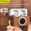 Accessori per auricolari Novità per Airpods Pro 2 Generation Case 2023 Accessori per auricolari Bluetooth USB-C Caricatore Retro camera Design Cover per Airpods 3Y240322