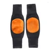 Men's Sleepwear 1 Pair Non-slip Coldproof Winter Cashmere Double Thick Windproof Warm Knee Pads High Elasticity Durable