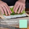 Bordmattor Silikon sushi rullande matta non-stick gör verktyg tvättbar återanvändbar rullform DIY Hemkökstillbehör