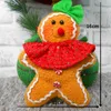 Dekoracje świąteczne piernikowy Mężczyzna do ozdób domowych Snowman Chrismas Tree Boy Girl Wiselant Dekoracja Rok Noel Decor Decor